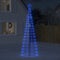 vidaXL - LED-kerstboom - met - spikes - 570 - LEDs - 300 - cm - blauw