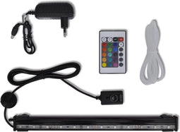 vidaXL - LED-onderwaterlamp - voor - aquarium - met - bubbels - RGB - 32 - cm