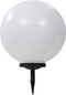 vidaXL LED-solarlamp rond 50 cm RGB