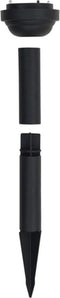 vidaXL LED-solarlampen rond 15 cm RGB 4 st