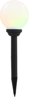 vidaXL LED-solarlampen rond 15 cm RGB 4 st