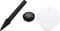 vidaXL LED-solarlampen rond 15 cm RGB 4 st
