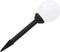vidaXL LED-solarlampen rond 15 cm RGB 4 st