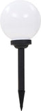 vidaXL LED-solarlampen rond 20 cm RGB 3 st