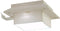 vidaXL LED-solarlampen vierkant 12 cm wit 6 st