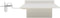vidaXL LED-solarlampen vierkant 12 cm wit 6 st