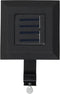 vidaXL LED-solarlampen vierkant 12 cm zwart 6 st
