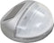vidaXL LED-wandlampen solar rond zilver 12 st