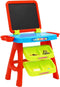 vidaXL Leerbord voor kinderen Easel and Learning 3-in-1