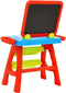 vidaXL Leerbord voor kinderen Easel and Learning 3-in-1