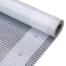 vidaXL - Leno - dekzeil - 260 - g/m² - 2x20 - m - wit