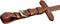 VidaXL Leren Hoofdstel met Gecombineerde Neusriem/Teugels/Bit - Bruin - Full