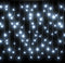 vidaXL - Lichtgordijn - met - 400 - LED's - en - 8 - functies - 10 - m - koudwit