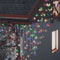 vidaXL - Lichtgordijn - met - 400 - LED's - en - 8 - functies - 10 - m - meerkleurig