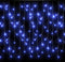 vidaXL - Lichtgordijn - met - 400 - LED's - en - 8 - functies - 10 - m - blauw