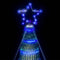 vidaXL - Lichtkegel - 1028 - blauwe - LED's - 403 - cm