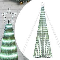 vidaXL - Lichtkegel - 1028 - koudwitte - LED's - 403 - cm