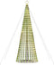vidaXL - Lichtkegel - 1028 - warmwitte - LED's - 403 - cm
