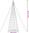 vidaXL - Lichtkegel - 1534 - blauwe - LED's - 503 - cm
