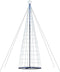 vidaXL - Lichtkegel - 1534 - blauwe - LED's - 503 - cm