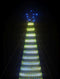 vidaXL - Lichtkegel - 1544 - blauwe - LED's - 500 - cm