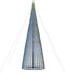vidaXL - Lichtkegel - 1544 - blauwe - LED's - 500 - cm