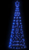 vidaXL - Lichtkegel - 200 - blauwe - LED's - 182 - cm
