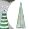 vidaXL - Lichtkegel - 475 - koudwitte - LED's - 247 - cm