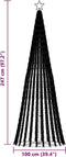 vidaXL - Lichtkegel - 475 - koudwitte - LED's - 247 - cm