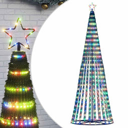 vidaXL - Lichtkegel - 475 - meerkleurige - LED's - 247 - cm
