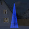 vidaXL - Lichtkegel - aan - vlaggenmast - 1534 - blauwe - LED's - 500 - cm