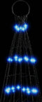 vidaXL - Lichtkegel - aan - vlaggenmast - 1534 - blauwe - LED's - 500 - cm