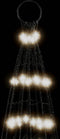 vidaXL - Lichtkegel - aan - vlaggenmast - 1534 - koudwitte - LED's - 500 - cm