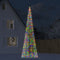 vidaXL - Lichtkegel - aan - vlaggenmast - 1534 - meerkleurige - LED's - 500 - cm