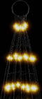 vidaXL - Lichtkegel - aan - vlaggenmast - 1534 - warmwitte - LED's - 500 - cm
