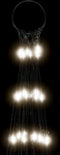 vidaXL - Lichtkegel - aan - vlaggenmast - 3000 - koudwitte - LED's - 800 - cm