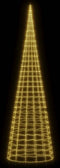 vidaXL - Lichtkegel - aan - vlaggenmast - 3000 - warmwitte - LED's - 800 - cm
