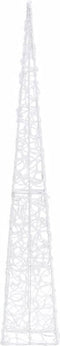 vidaXL - Lichtkegel - decoratief - LED - 120 - cm - acryl - blauw