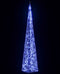 vidaXL - Lichtkegel - decoratief - LED - 120 - cm - acryl - blauw