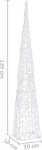 vidaXL - Lichtkegel - decoratief - LED - 120 - cm - acryl - koudwit