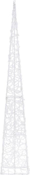 vidaXL - Lichtkegel - decoratief - LED - 120 - cm - acryl - koudwit