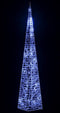 vidaXL - Lichtkegel - decoratief - LED - 60 - cm - acryl - blauw