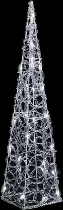 vidaXL - Lichtkegel - decoratief - LED - 60 - cm - acryl - koudwit