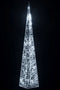 vidaXL - Lichtkegel - decoratief - LED - 60 - cm - acryl - koudwit