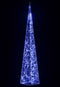 vidaXL - Lichtkegel - decoratief - LED - 90 - cm - acryl - blauw