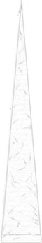 vidaXL - Lichtkegel - decoratief - LED - 90 - cm - acryl - blauw
