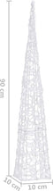 vidaXL - Lichtkegel - decoratief - LED - 90 - cm - acryl - koudwit