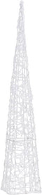 vidaXL - Lichtkegel - decoratief - LED - 90 - cm - acryl - warmwit