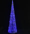 vidaXL - Lichtkegel - decoratief - LED - blauw - 120 - cm - acryl