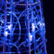 vidaXL - Lichtkegel - decoratief - LED - blauw - 120 - cm - acryl